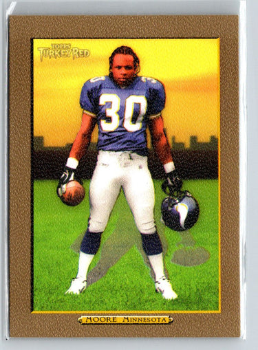 2005 Topps Turkey Red #58 Mewelde Moore Gold #/50 G06