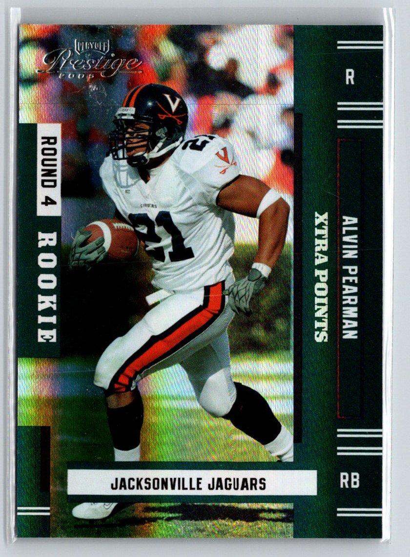 2005 Playoff Prestige #170 Alvin Pearman Xtra Points Green #/50 G06