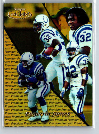 2000 Topps Gold Label #5 Edgerrin James Premium #/1000 G07