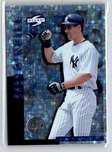 1998 Score New York Yankees #10 Paul O'Neill Platinum Team G07