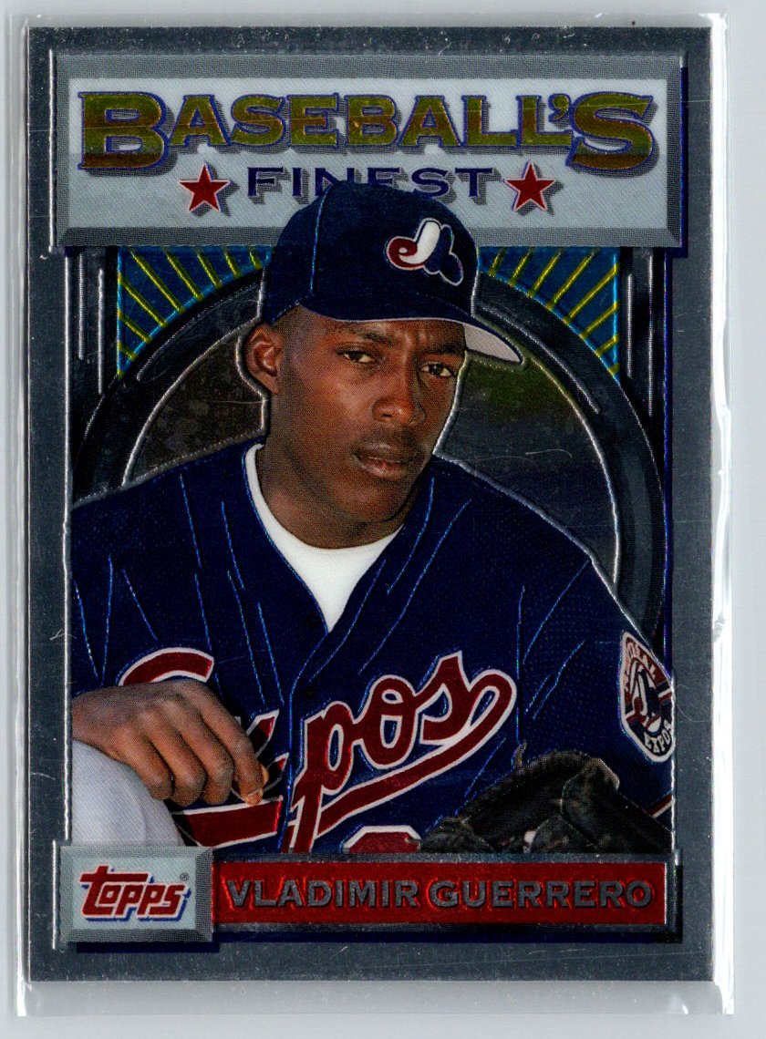 2001 Finest #FO6 Vladimir Guerrero Origins G07