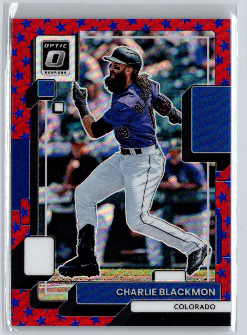 2022 Donruss Optic - Liberty Prizm #110 Charlie Blackmon #/25 G09