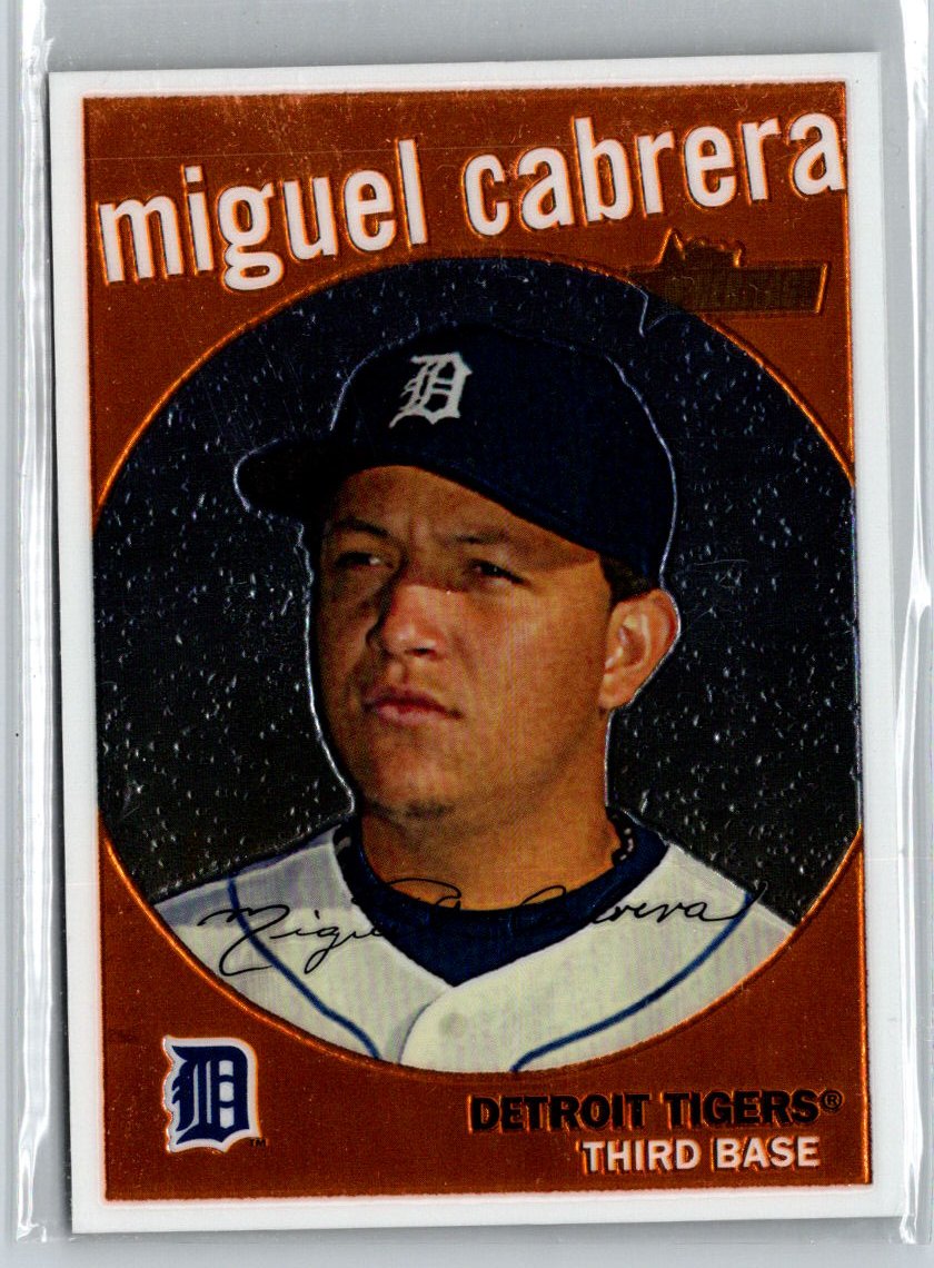 2008 Topps Heritage #C39 Miguel Cabrera Chrome #/1959 G09