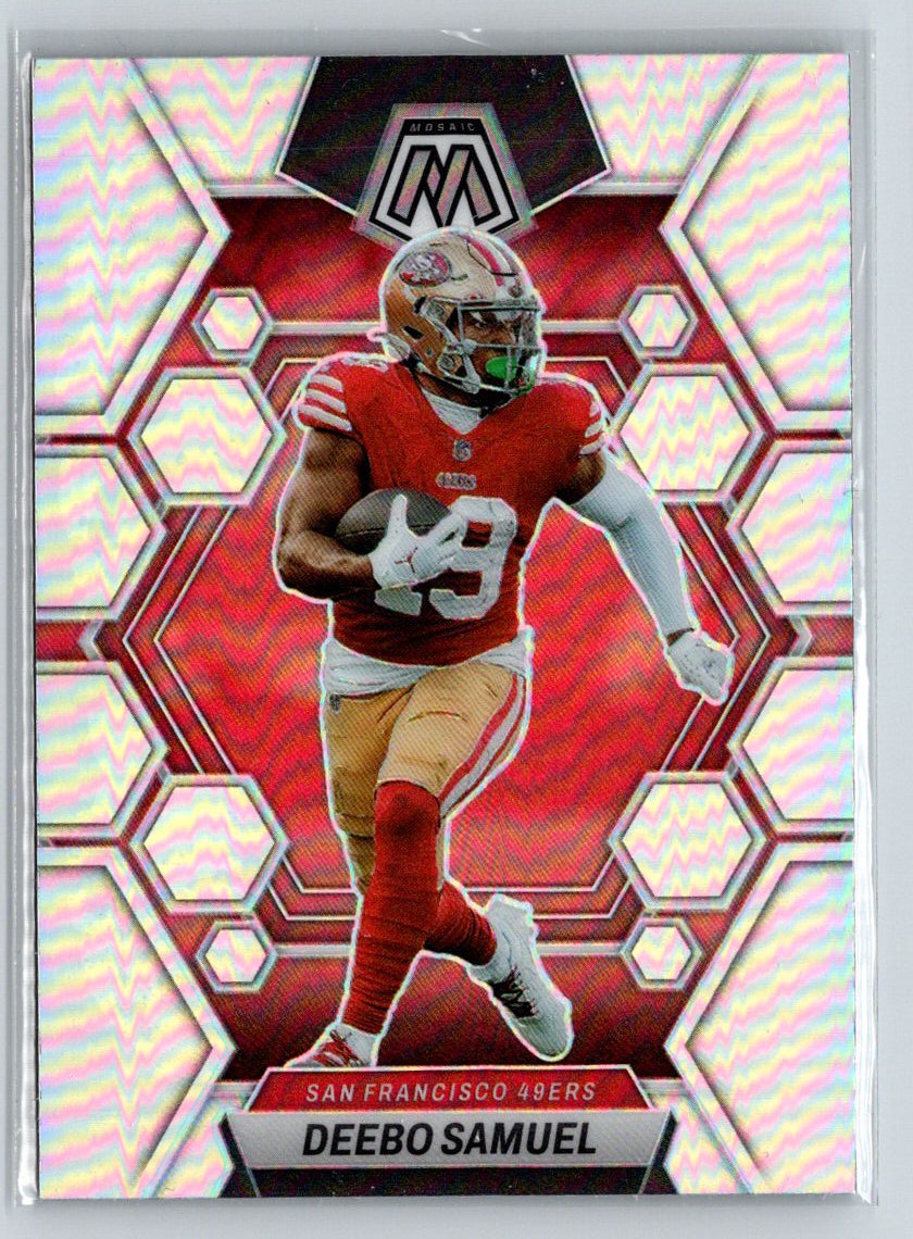 2023 Panini Mosaic #215 Deebo Samuel Silver G10