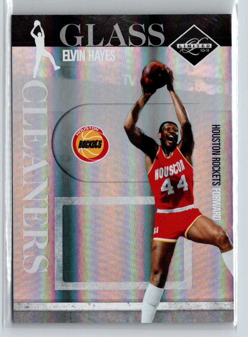 2010-11 Panini Limited #16 Elvin Hayes Glass Cleaners Signatures #/49 G10