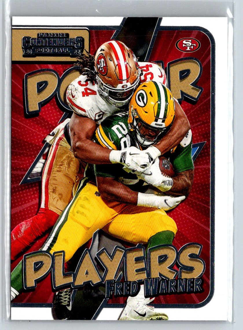 2022 Panini Contenders #PWR-FWA Fred Warner Power Players G11
