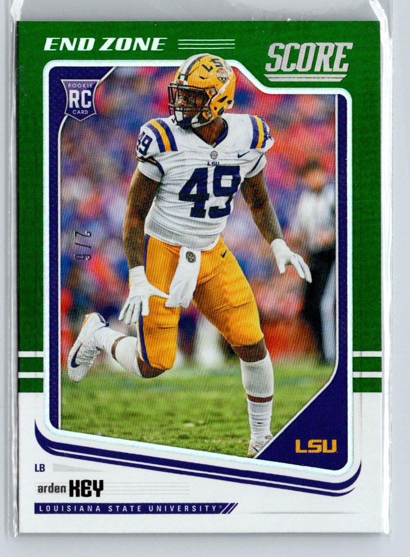 2018 Score #335 Arden Key End Zone #/6 G12