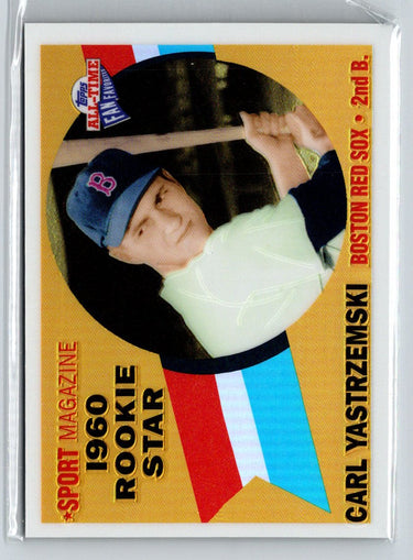 2004 Topps All-Time Fan Favorites #75 Carl Yastrzemski Refractors #/299 G12