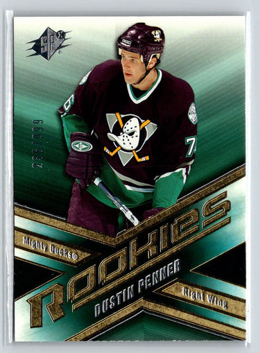 2005-06 Upper Deck Rookie Update #244 Dustin Penner 2005-06 SPx Update #/999 G14