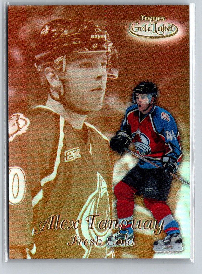 1999-00 Topps Gold Label #FG9 Alex Tanguay Fresh Gold G14