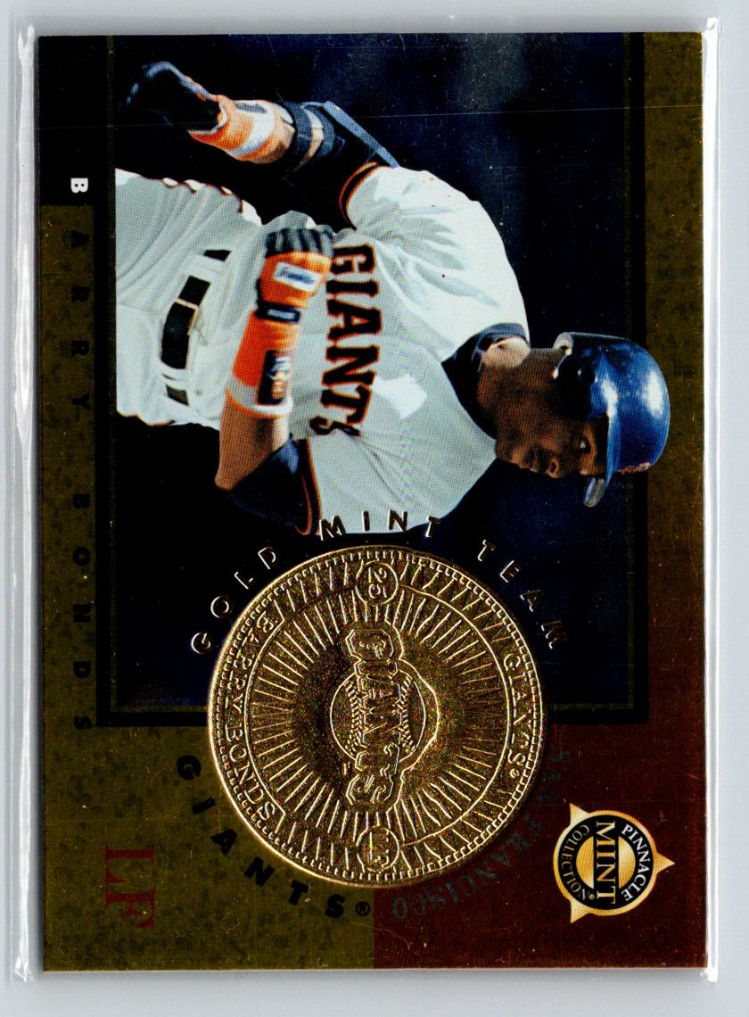 1998 Pinnacle Mint Collection #3 Barry Bonds Gold G15