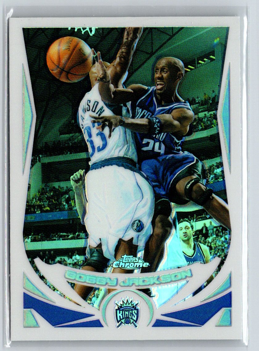 2004-05 Topps Chrome #74 Bobby Jackson Refractors G15