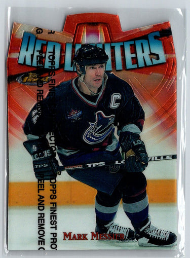 1998-99 Finest #R18 Mark Messier Red Lighters G15