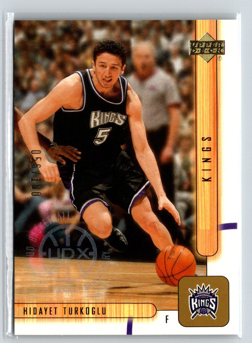 2001-02 Upper Deck #146 Hidayet Turkoglu UDX #/100 G15