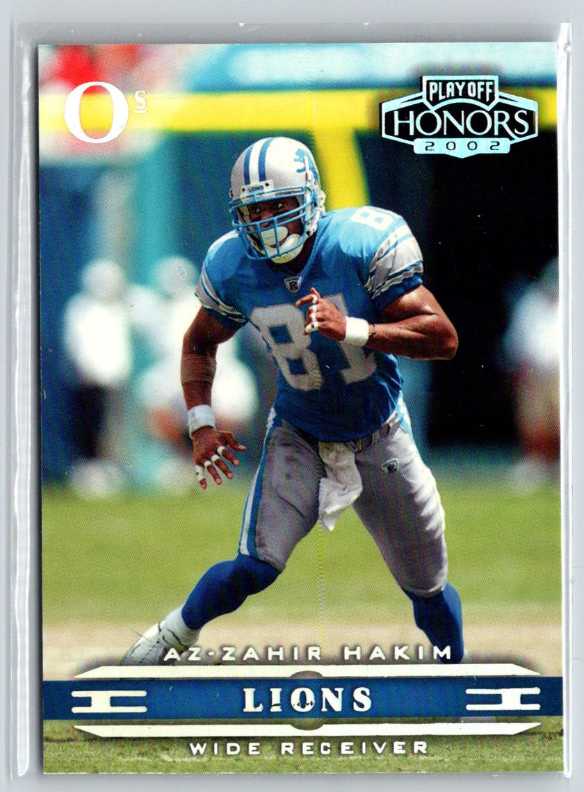 2002 Playoff Honors #30 Az-Zahir Hakim O's #/100 G16