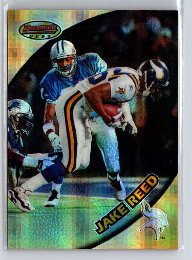 1997 Bowman's Best #42 Jake Reed Atomic Refractors G17