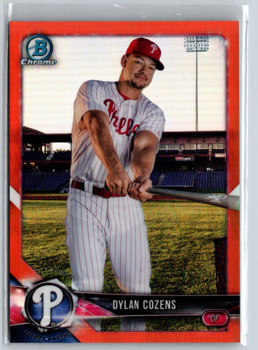 2018 Bowman #BP63 Dylan Cozens Prospects Orange #/25 G18