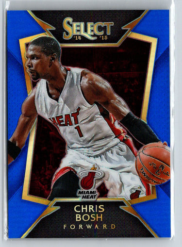 2014-15 Panini Select #10 Chris Bosh Prizms Blue #/249 G21