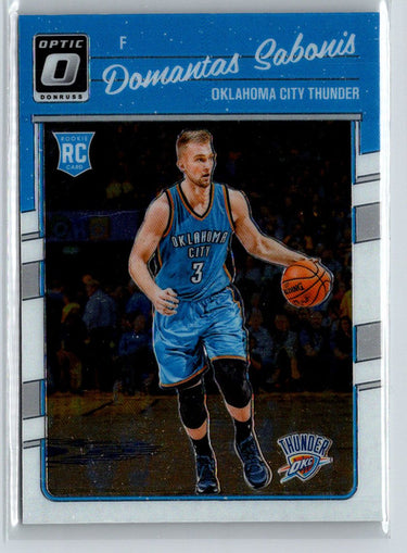 2016-17 Donruss Optic #161 Domantas Sabonis G21