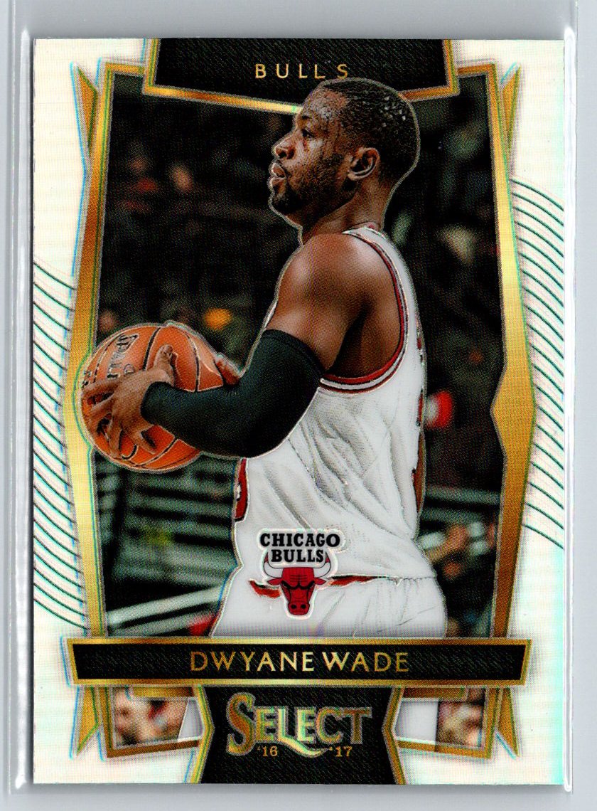2016-17 Panini Select #93 Dwyane Wade Silver Prizms G21