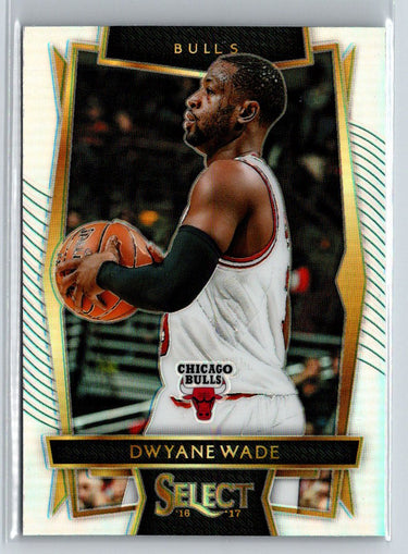 2016-17 Panini Select #93 Dwyane Wade Silver Prizms G21