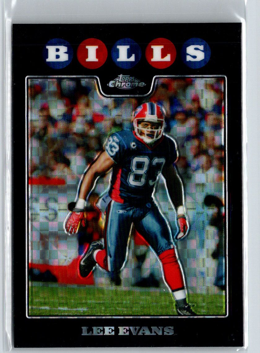 2008 Topps Chrome #TC70 Lee Evans Xfractors G22