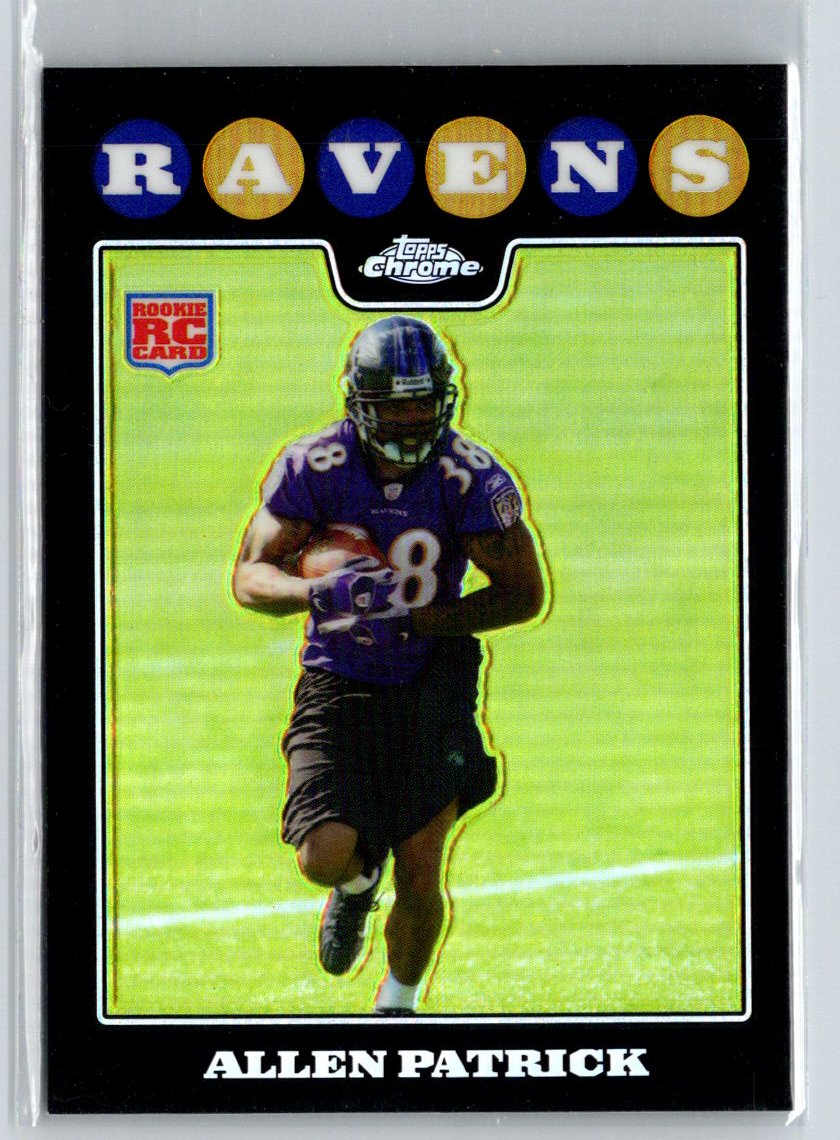 2008 Topps Chrome #TC195 Allen Patrick Refractors G22