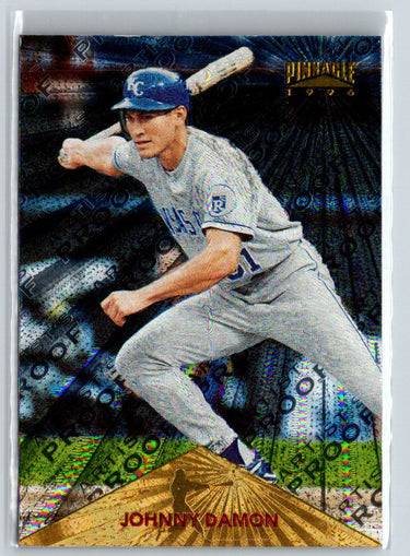 1996 Pinnacle #96 Johnny Damon Starburst Artist's Proofs G23