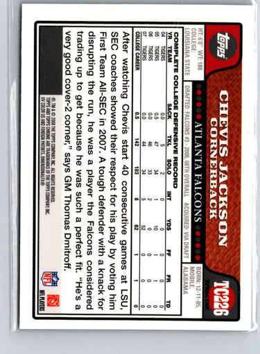 2008 Topps Chrome #TC226 Chevis Jackson Xfractors G24