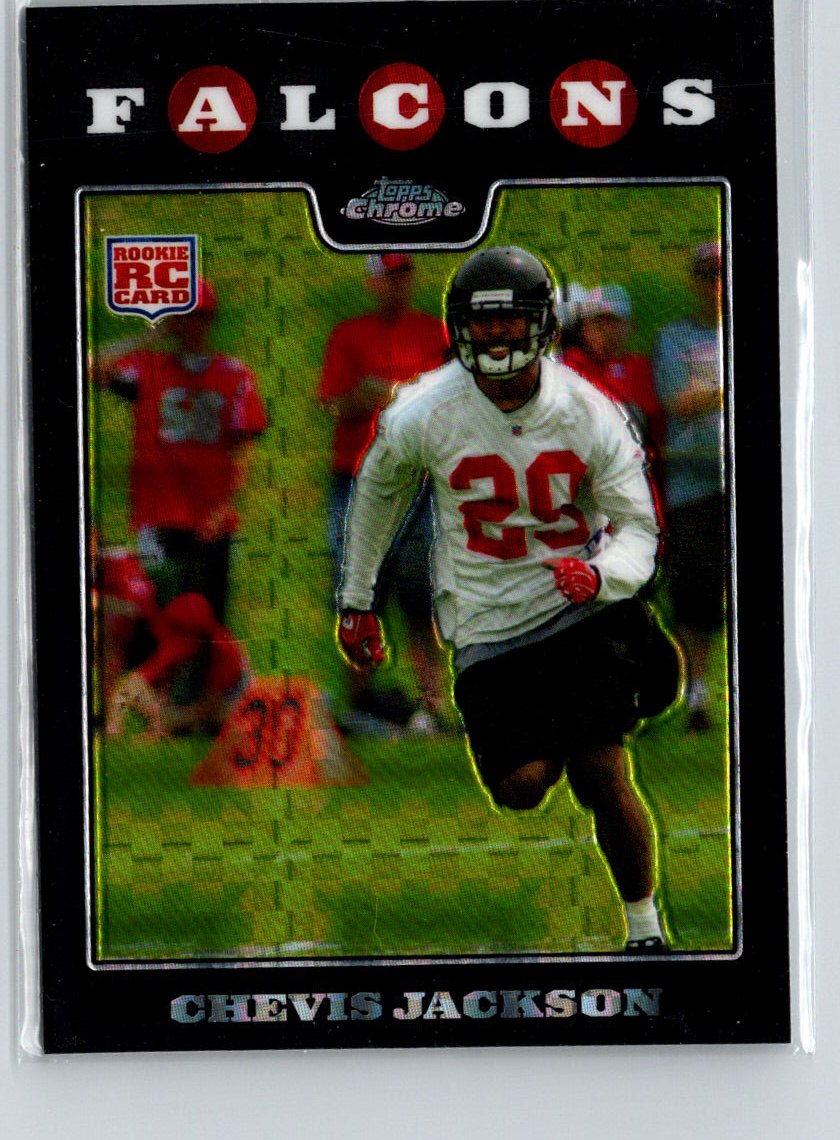 2008 Topps Chrome #TC226 Chevis Jackson Xfractors G24
