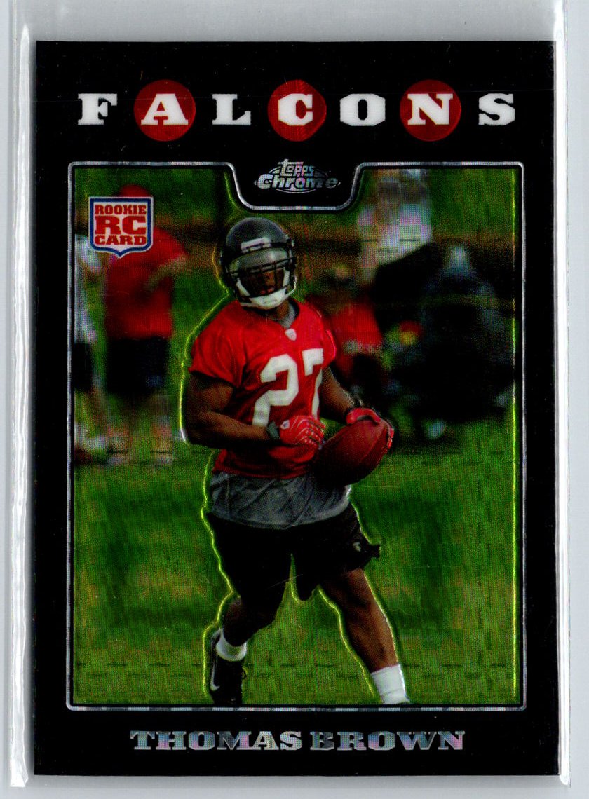 2008 Topps Chrome #TC196 Thomas Brown Xfractors G24
