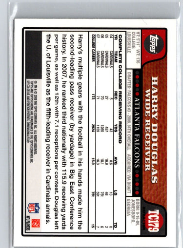 2008 Topps Chrome #TC179 Harry Douglas Xfractors G24