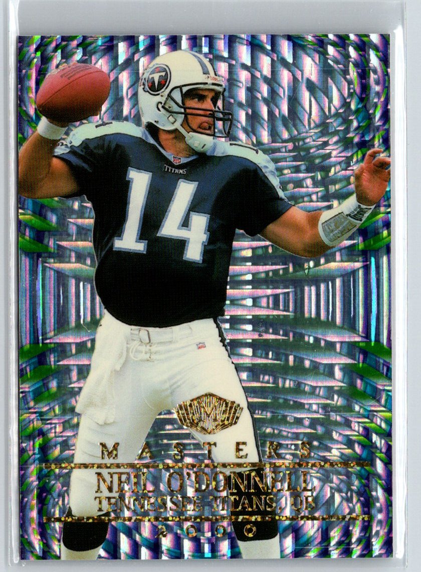 2000 Collector's Edge Masters #187 Neil O'Donnell HoloGold #/50 G25
