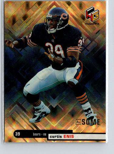 1999 Upper Deck HoloGrFX #AU7 Curtis Enis AuSome G25