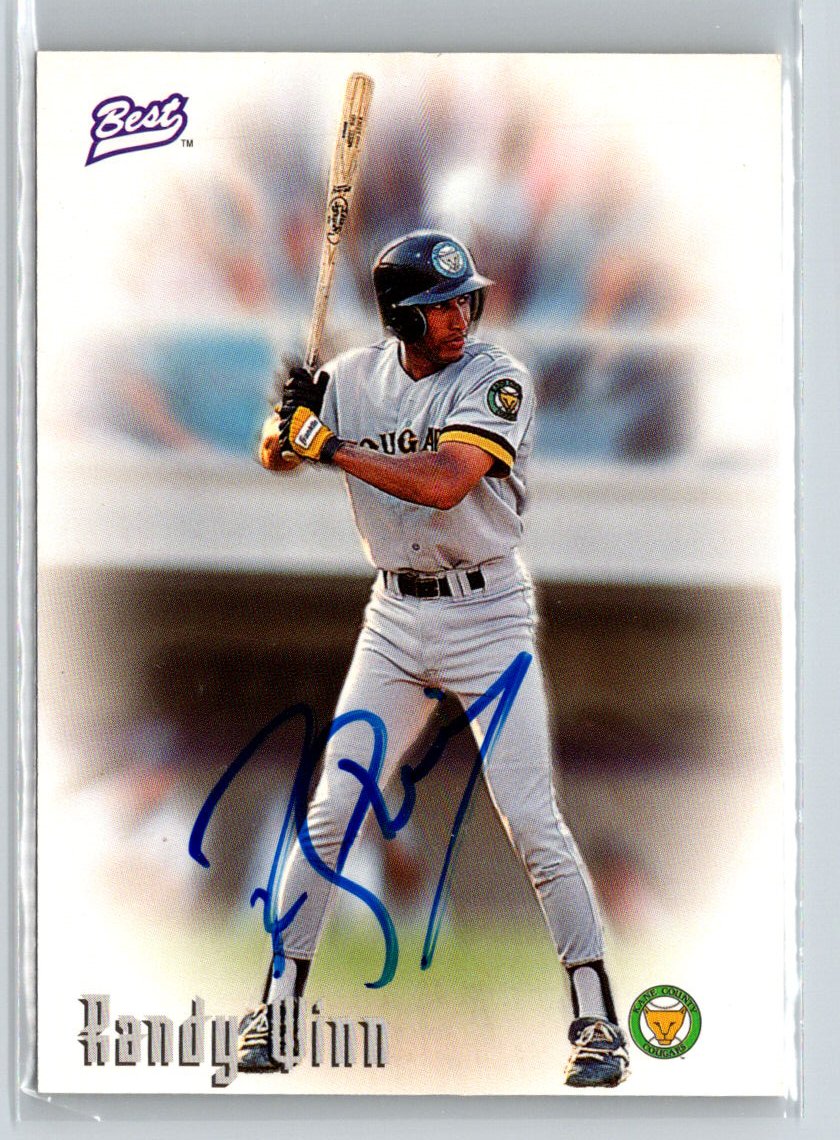 1997 Best #NNO Randy Winn Autographs Autograph Series G26