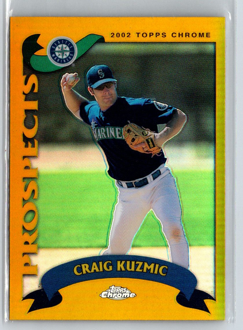 2002 Topps Chrome #323 Craig Kuzmic Gold Refractors G26