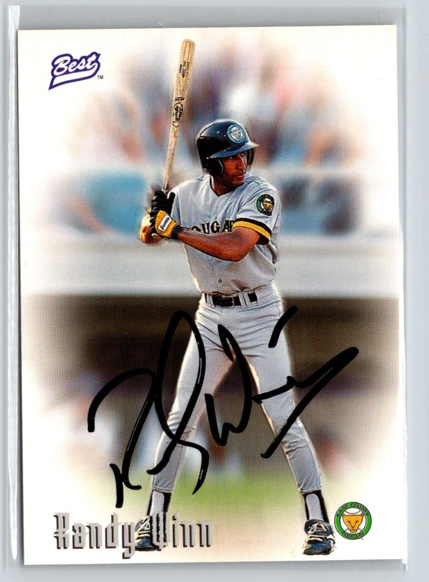 1997 Best #NNO Randy Winn Autographs Autograph Series G28