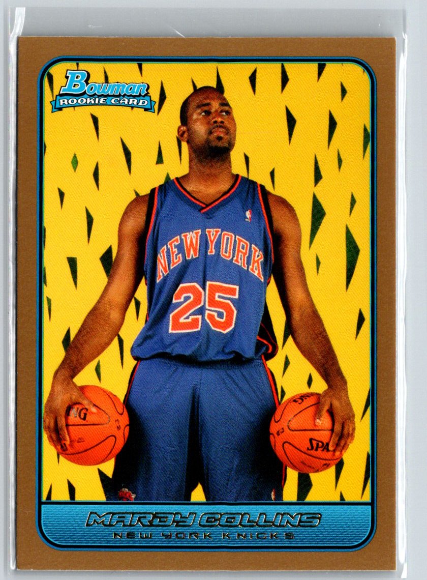 2006-07 Bowman #128 Mardy Collins Bronze #/50 G31
