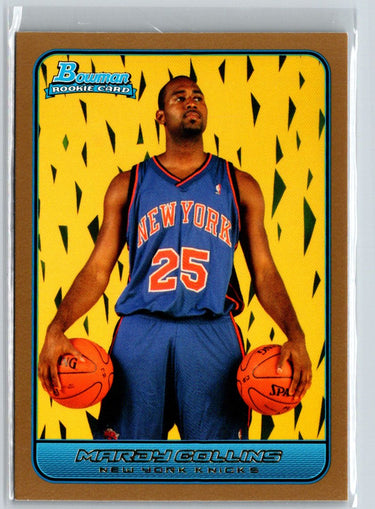 2006-07 Bowman #128 Mardy Collins Bronze #/50 G31
