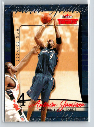 2004-05 Fleer Throwbacks #61 Antawn Jamison 100 #/100 G31