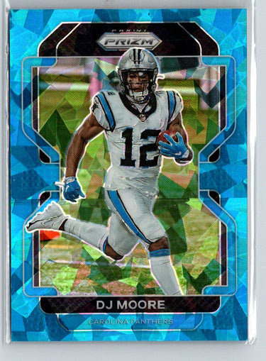 2021 Panini Prizm #311 DJ Moore Blue Ice #/99 G31