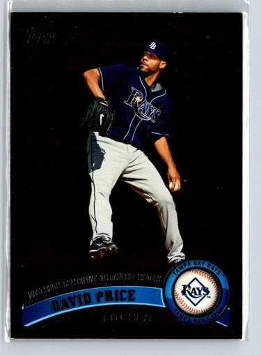2011 Topps #328 David Price Black Border G31