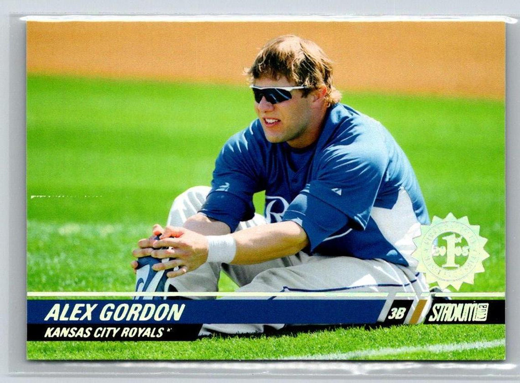 2008 Stadium Club #15 Alex Gordon First Day Issue Retail G31