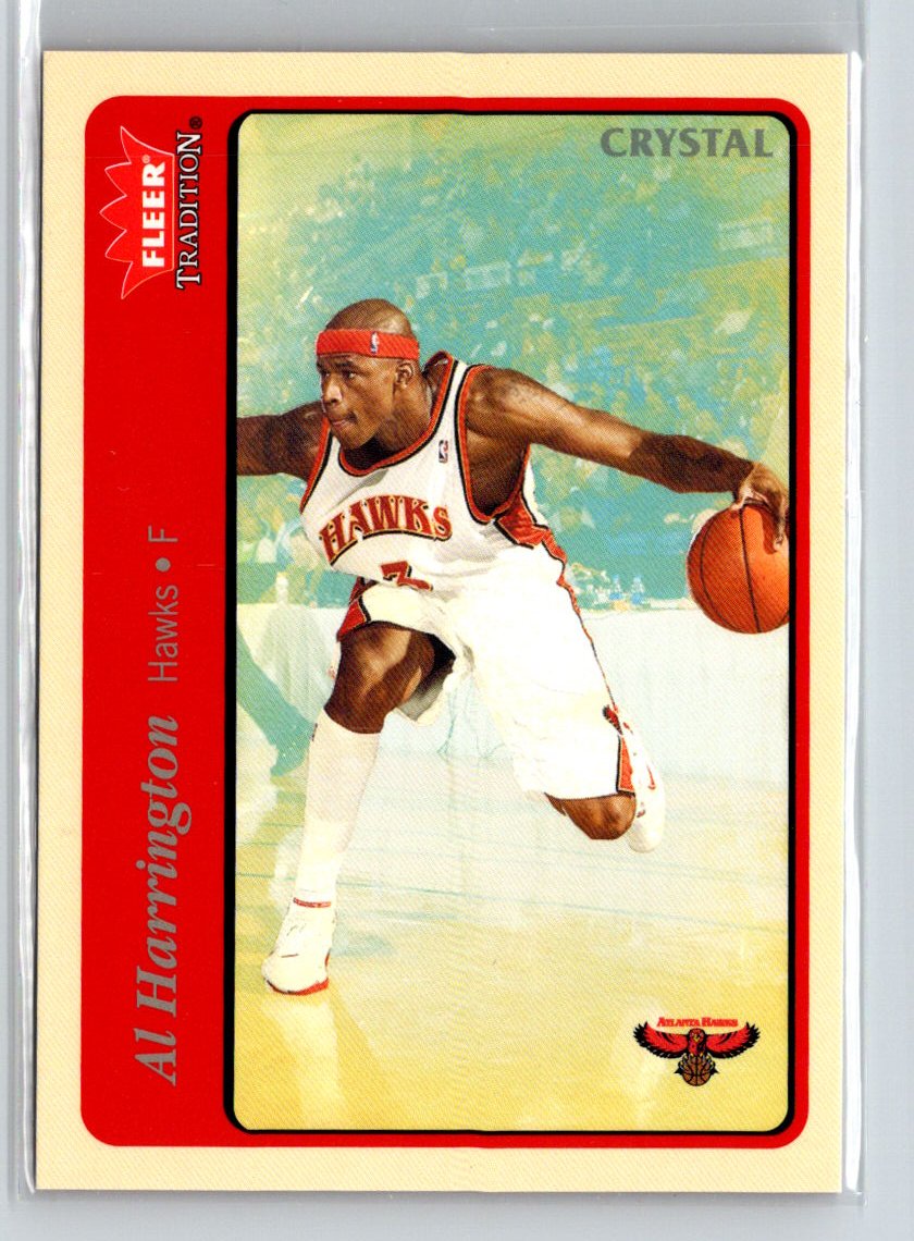 2004-05 Fleer Tradition #175 Al Harrington Crystal #/150 G31