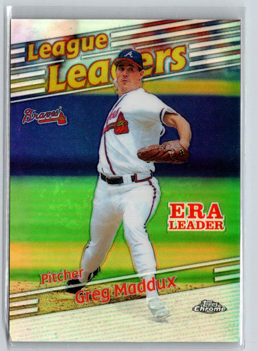 1999 Topps Chrome #231 Greg Maddux Refractors G31