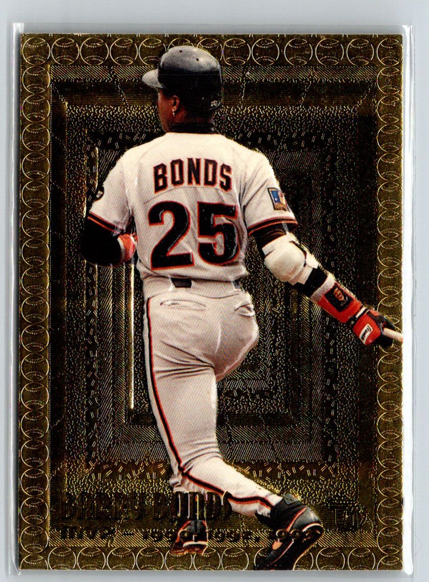 1995 Topps Embossed #120 Barry Bonds G31