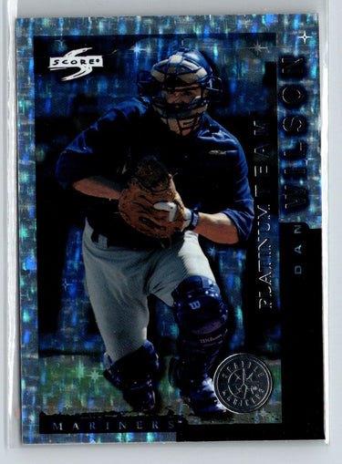 1998 Score Seattle Mariners #1 Dan Wilson Platinum Team G32