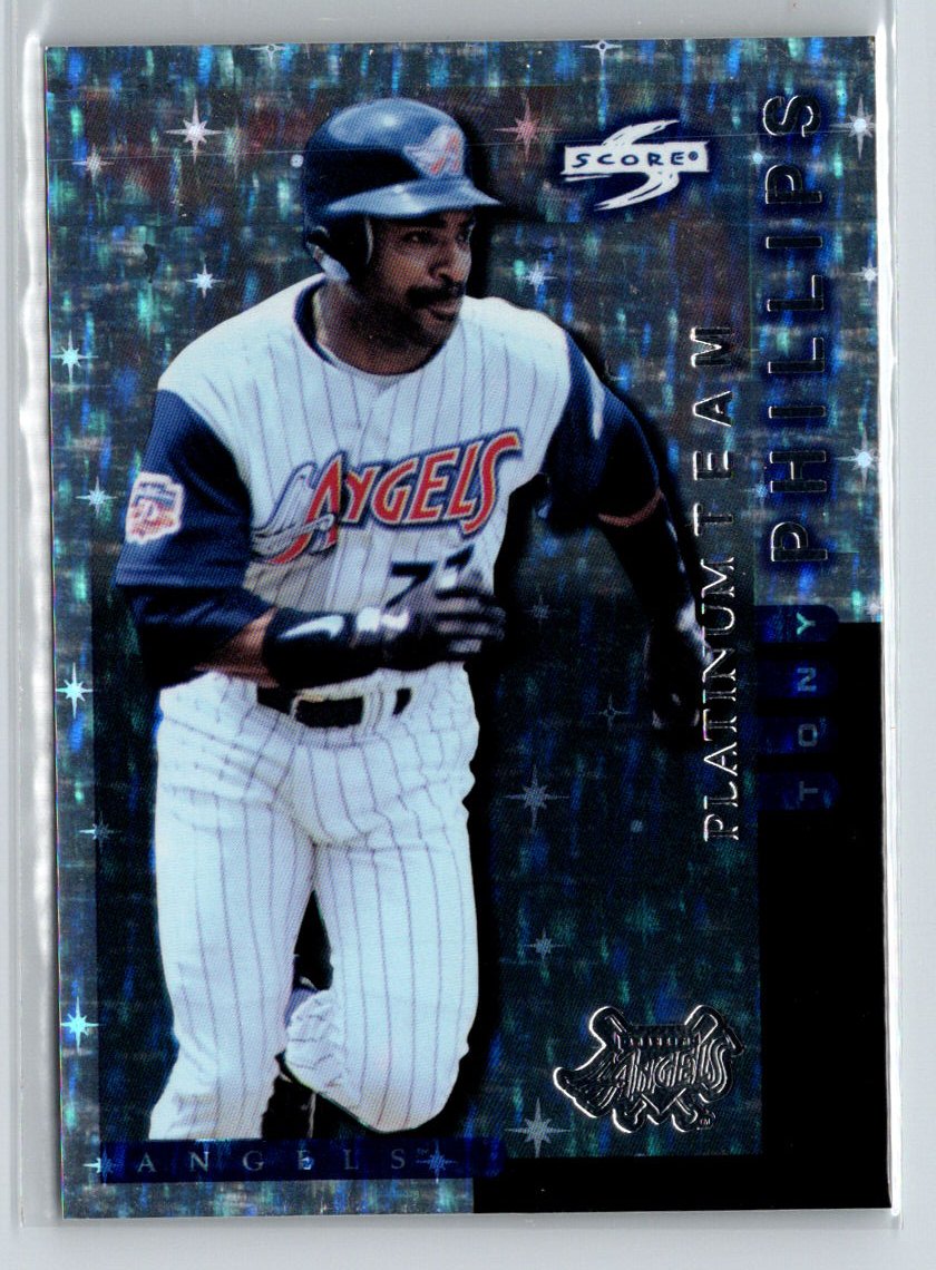 1998 Score Anaheim Angels #14 Tony Phillips Platinum Team G32