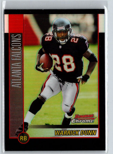 2002 Bowman Chrome #61 Warrick Dunn Refractors #/500 G32