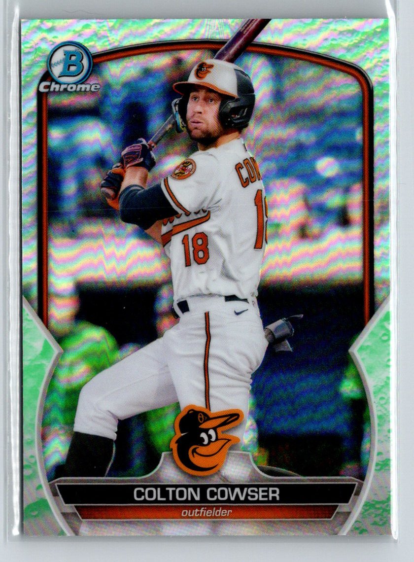 2023 Bowman #BCP-144 Colton Cowser Chrome Prospects Lunar Glow Refractors G33